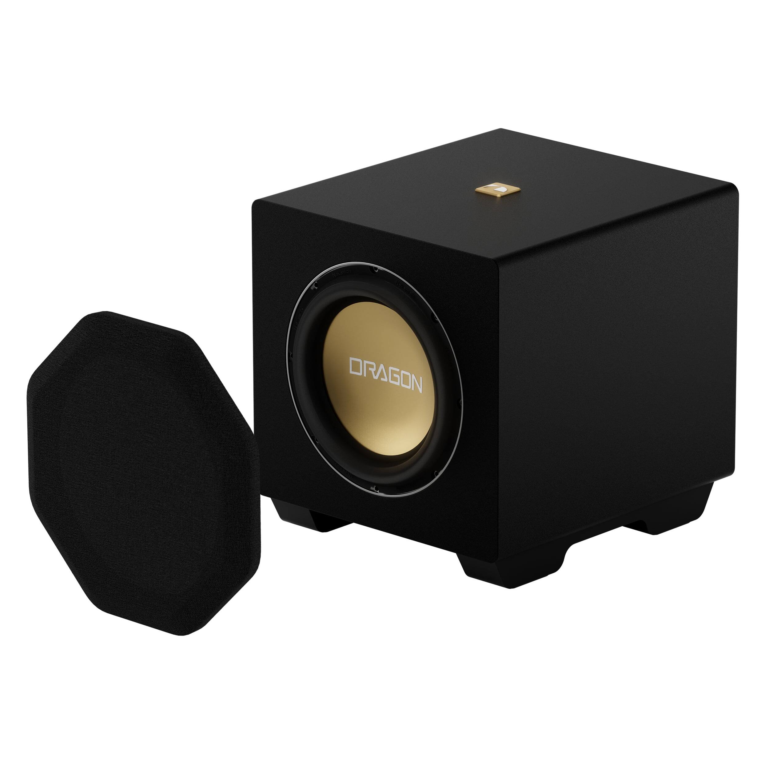 Alt View 2. Nakamichi - DRAGON 3500W Home Surround Sound System w/ Dual 12" Subwoofers, Dolby Atmos and DTS:X Pro - Black.