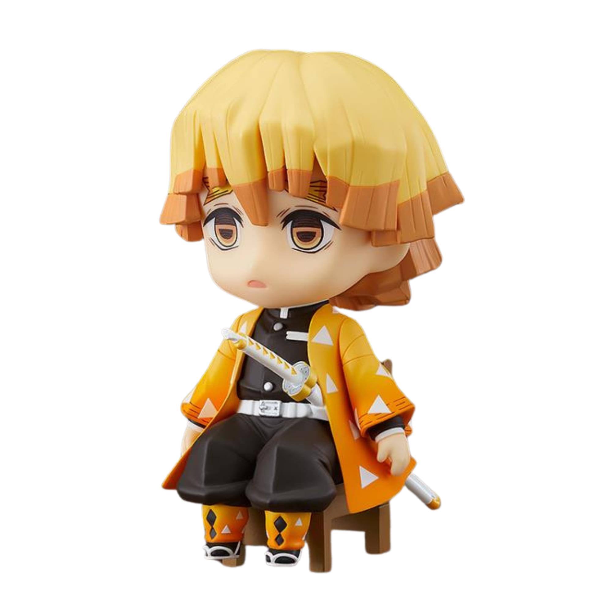 Alt View 10. Good Smile Company - Demon Slayer Nendoroid Swacchao! Action Figure | Zenitsu Agatsuma.