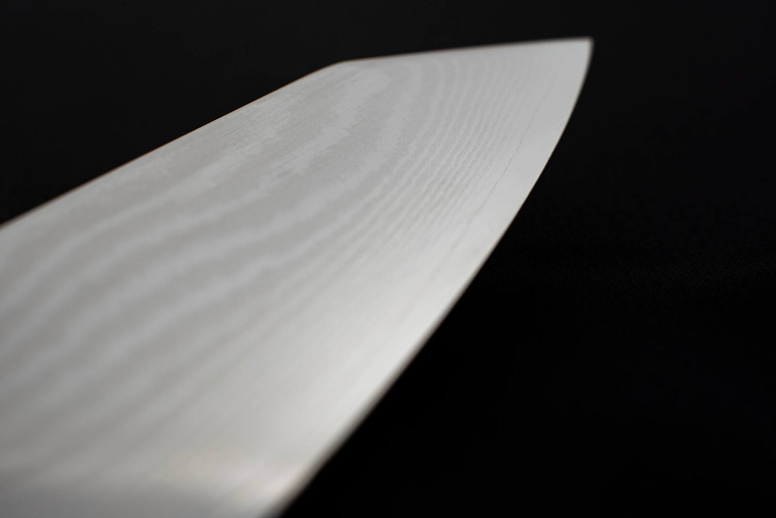 Alt View 2. Shun - Classic Kiritsuke Knife , 8 Inch - Black.