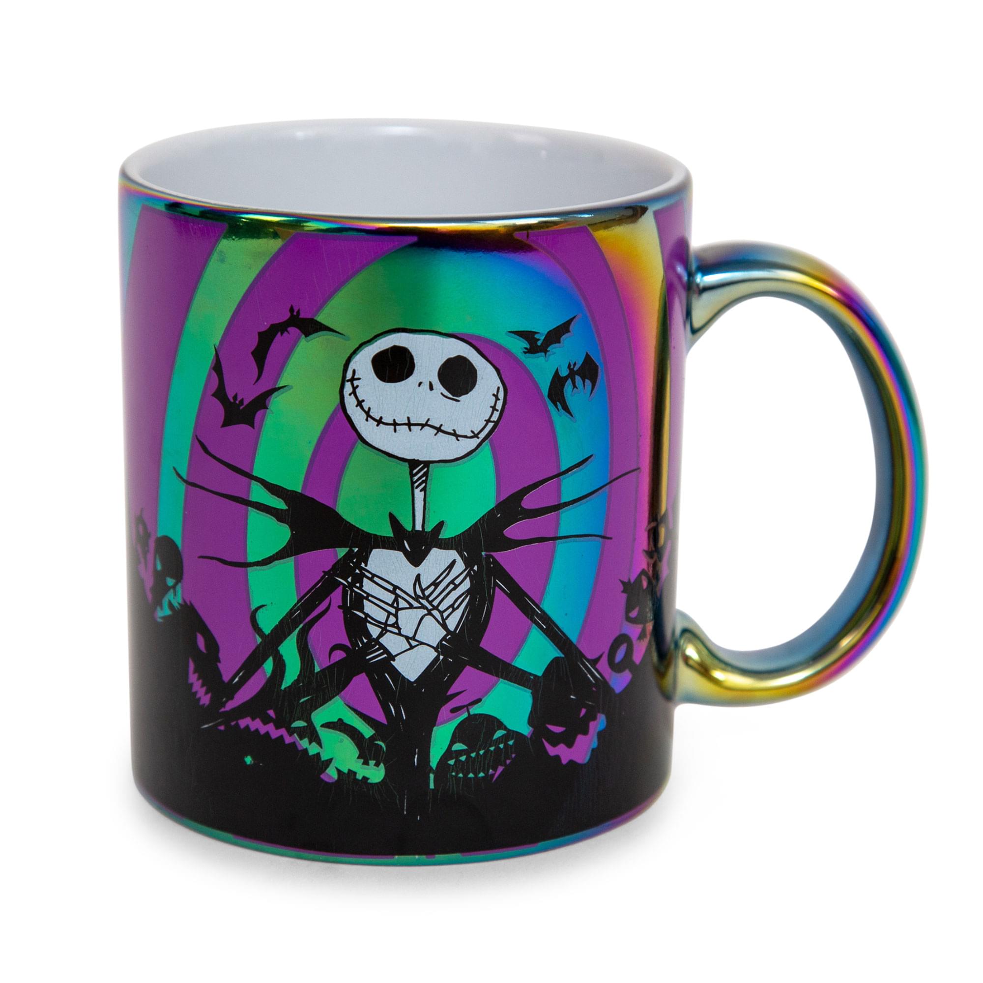 Alt View 1. Disney - Disney The Nightmare Before Christmas Hypno Jack Ceramic Mug | Holds 20 Ounces - Purple.