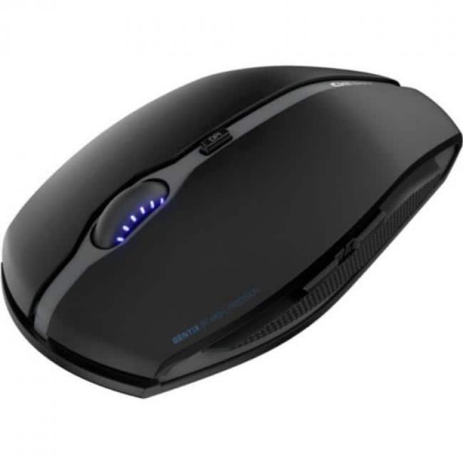 CHERRY - GENTIX BT Bluetooth Mouse - Optical - Wireless - Bluetooth - 2000 dpi - Scroll Wheel - 7 Button(s) - Black