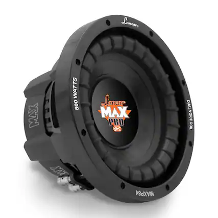 Lanzar MAX PRO S
DUAL VOICE COIL
MAXP84
800 WATTS