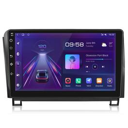 Junsun - For Toyota Tundra 2007-2013 10" 8 Core carplay 4+64GB Android 15 Car Stereo Radio GPS Navi WIFI RDS SWC FM Bluetooth - Black
