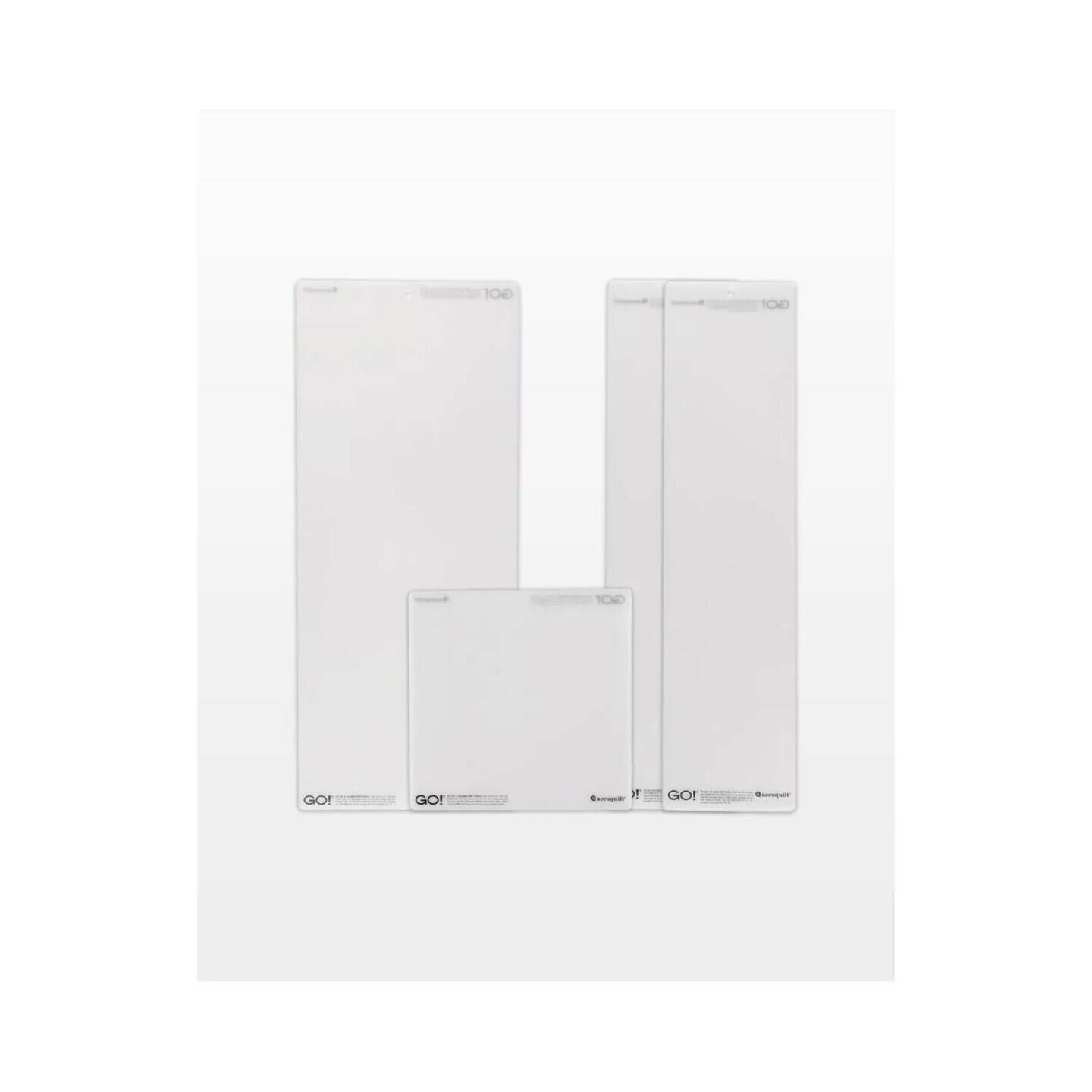 Large Cutting Mats Starter Pack – Accuquilt Cutting Mats, Accuquilt Mat, Go Mats - White