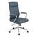 Angle. Office Star Products - High Back Antimicrobial Fabric Chair - Dillon Blue.