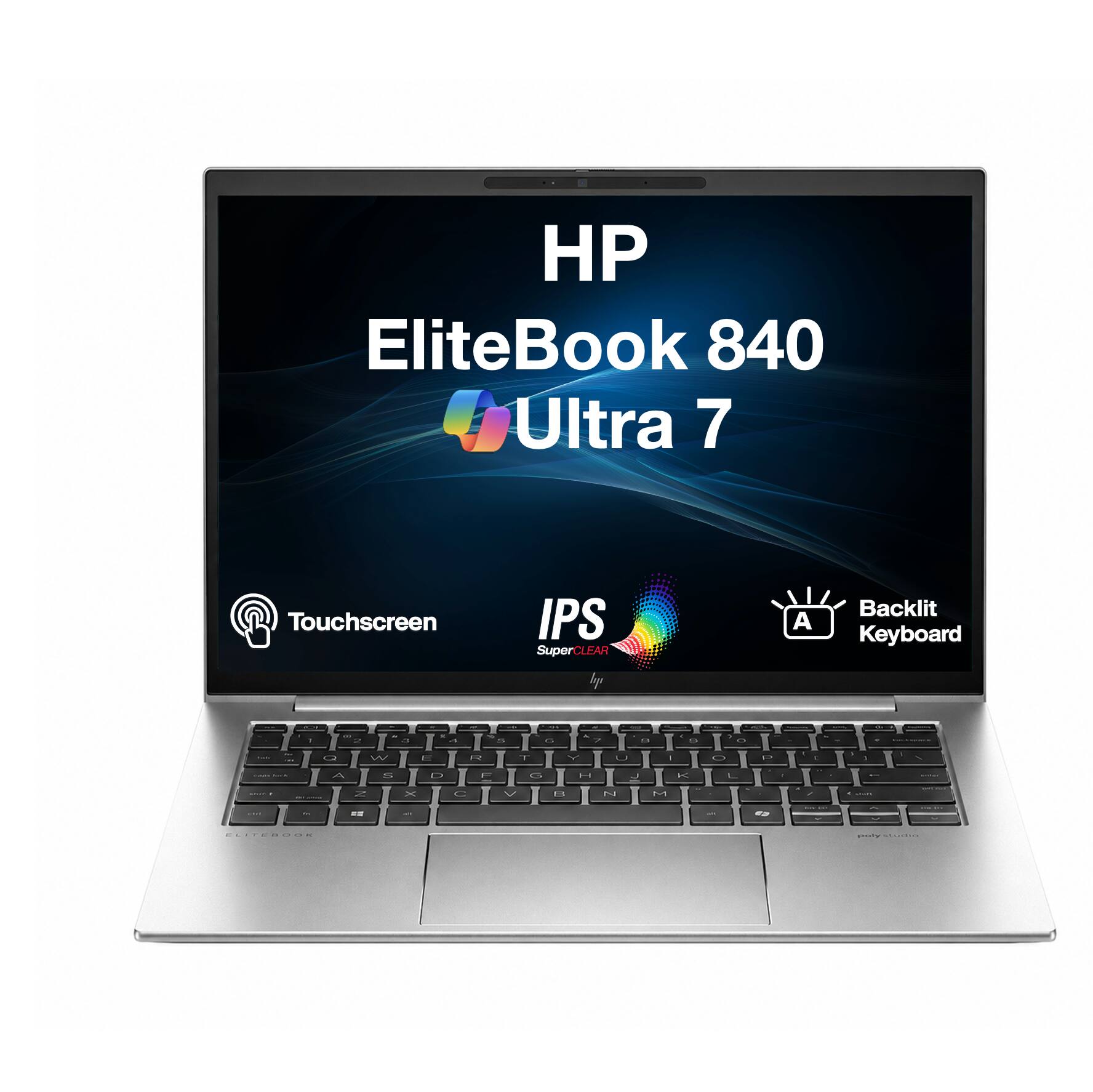 HP EliteBook 840 Ultra 7 Touchscreen IPS SuperCLEAR A Backlit Keyboard