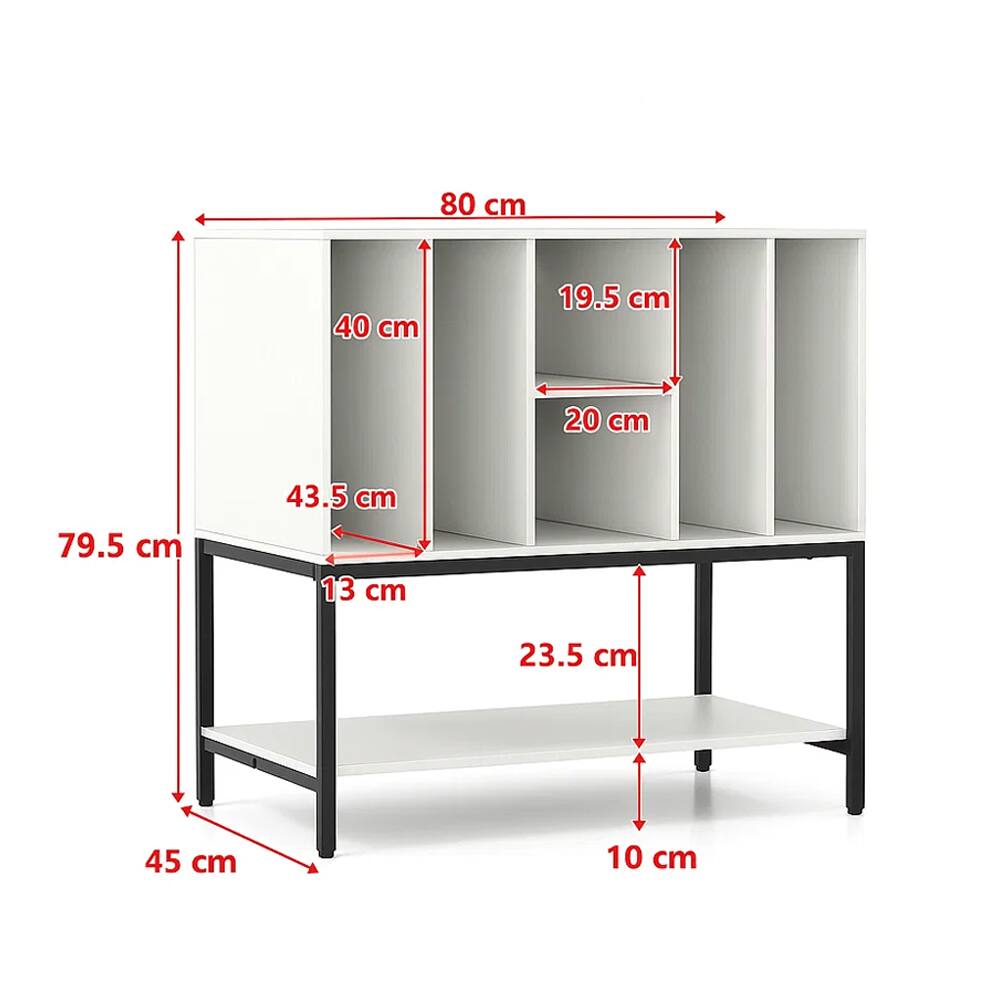 80 cm  
40 cm  
19.5 cm  
20 cm  
79.5 cm  
43.5 cm  
13 cm  
23.5 cm  
45 cm  
10 cm
