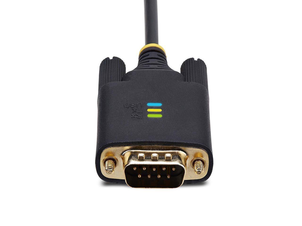 Alt View 5. StarTech.com - StarTech USB to Null Modem Serial Adapter Cable, 6.6ft 1P6FFCN-USB-SERIAL.