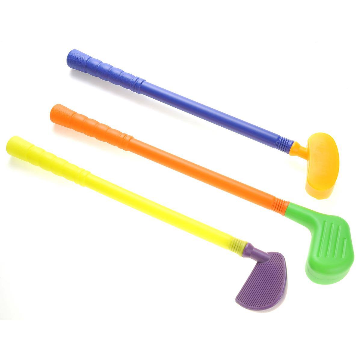 Alt View 2. JuzToys - Kids Golf Set Toy with Golf Bag – 4 Golf Balls, 3 Golf Club, 1 Flag, and 1 Hole, Indoor and Outdoor Sports Toys for Kids - Multi.