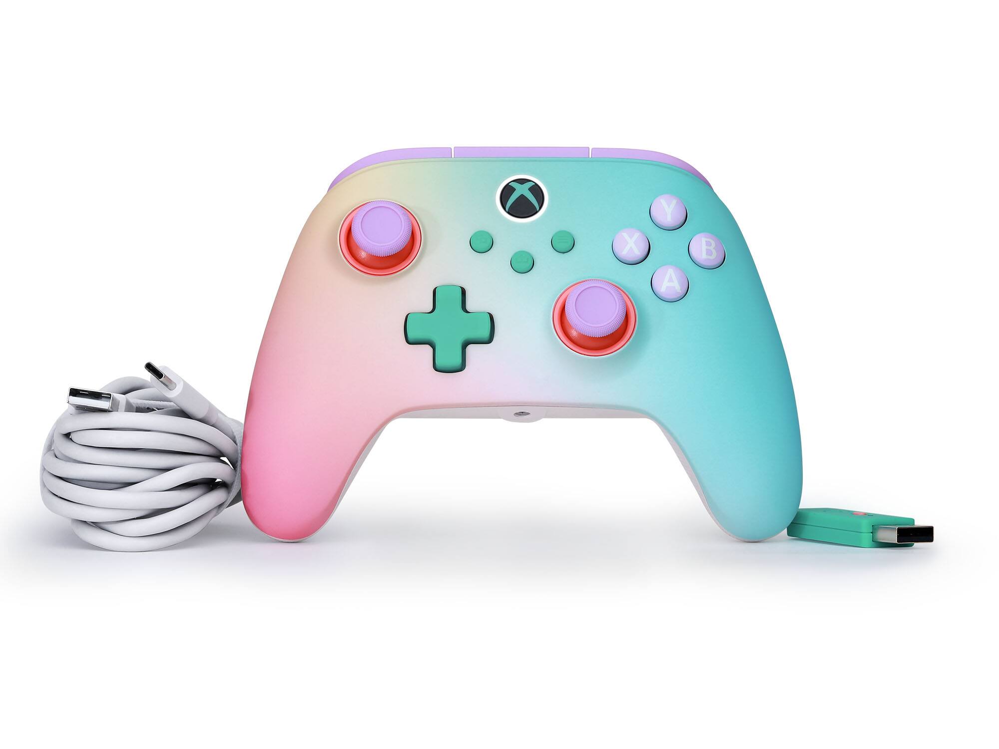 Alt View 21. PowerA - Advantage Wireless Controller for XBOX Series X|S - Beach Vibes.
