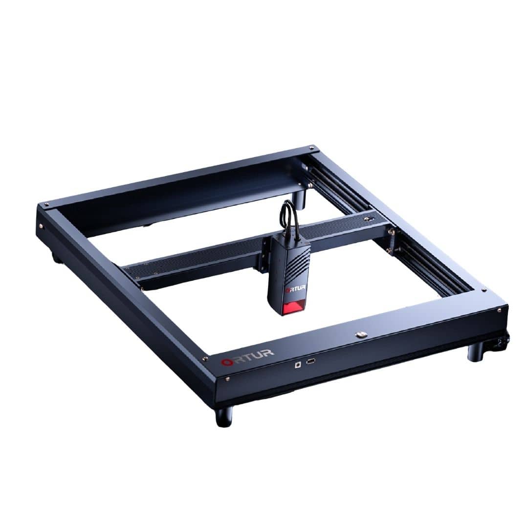 Ortur - H10 10W Laser Engraver & Cutter for Wood, Metal, Leather, Acrylic, Glass – Class 1 - Black