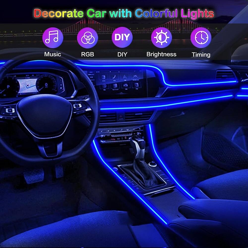 Decorate Car with Colorful Lights

- Music
- RGB
- DIY
- Brightness
- Timing