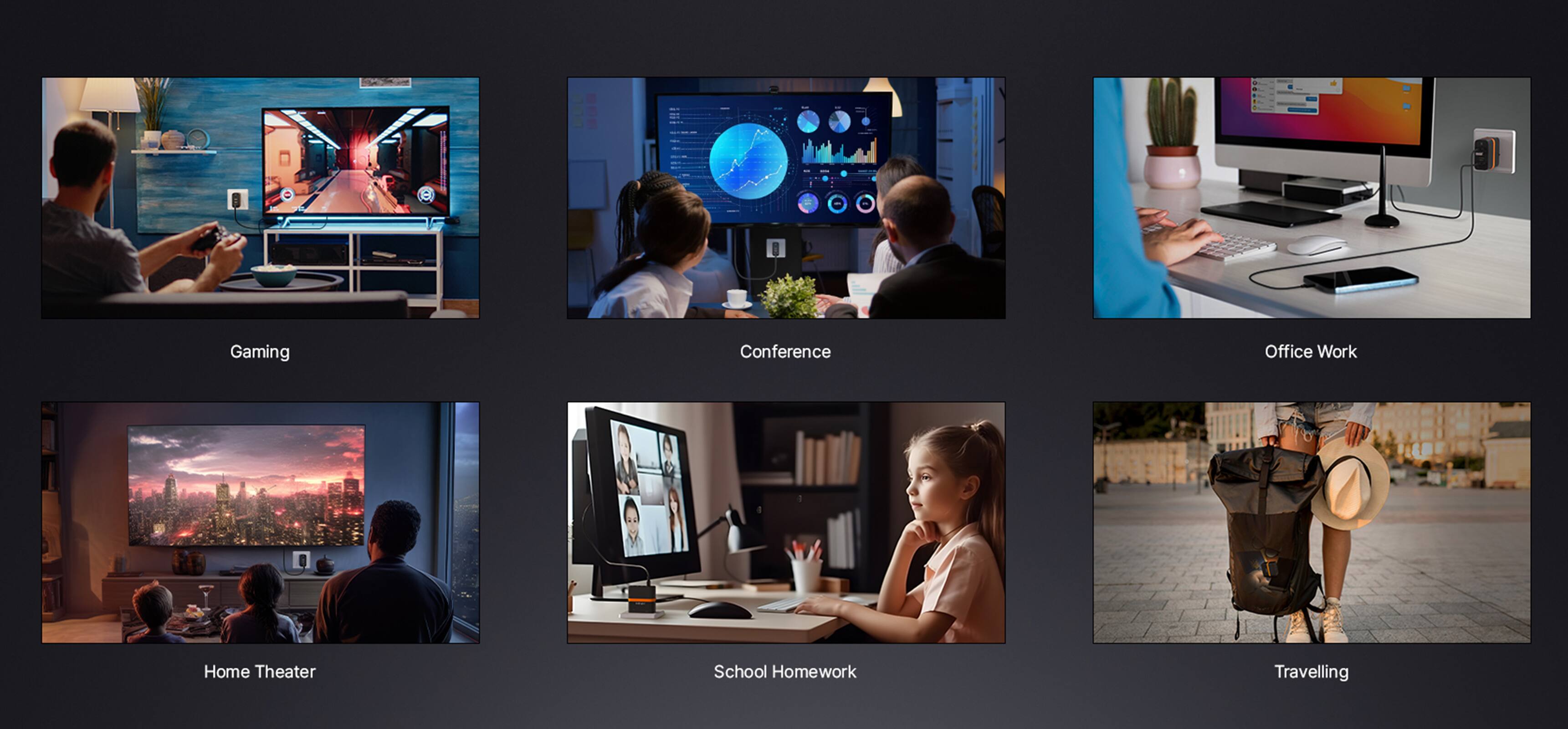 * Gaming Conference Office Work Home Theater School Homework Travelling