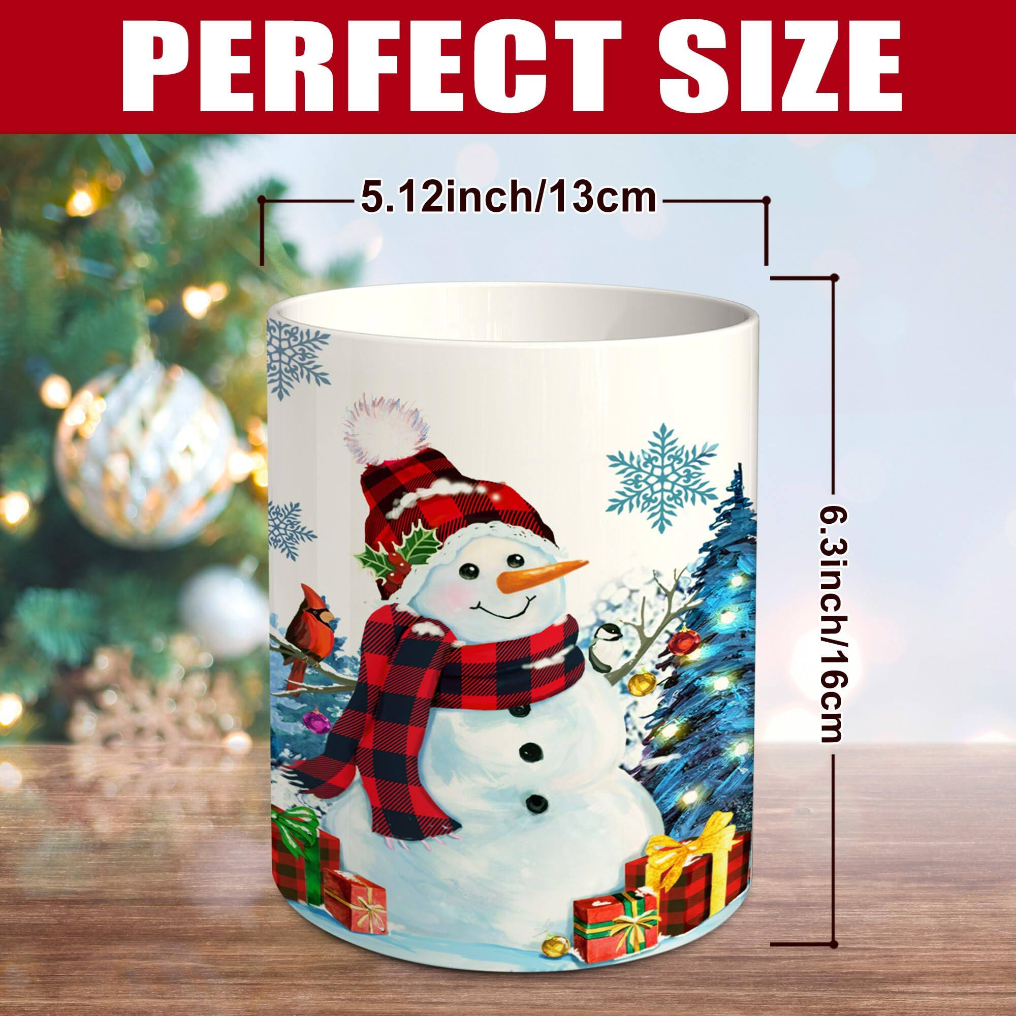 PERFECT SIZE

5.12inch/13cm

6.3inch/16cm