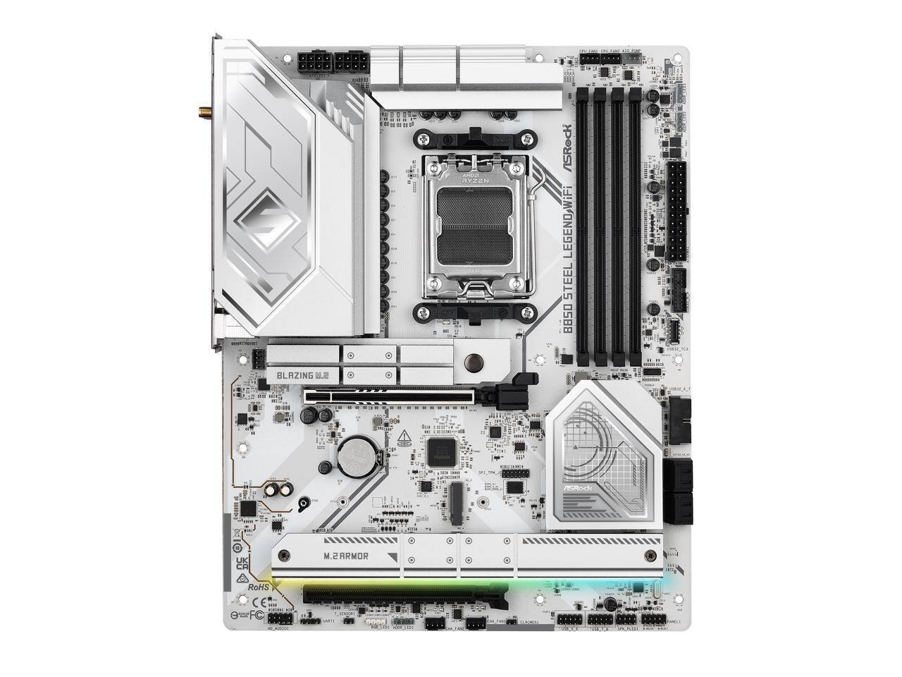 ANO AYZEN ASRock LEGEND WiFi STEEL 0588 .. BLAZING E I. /Rock UK CA M.2 M.2ARMOR RoHS CE