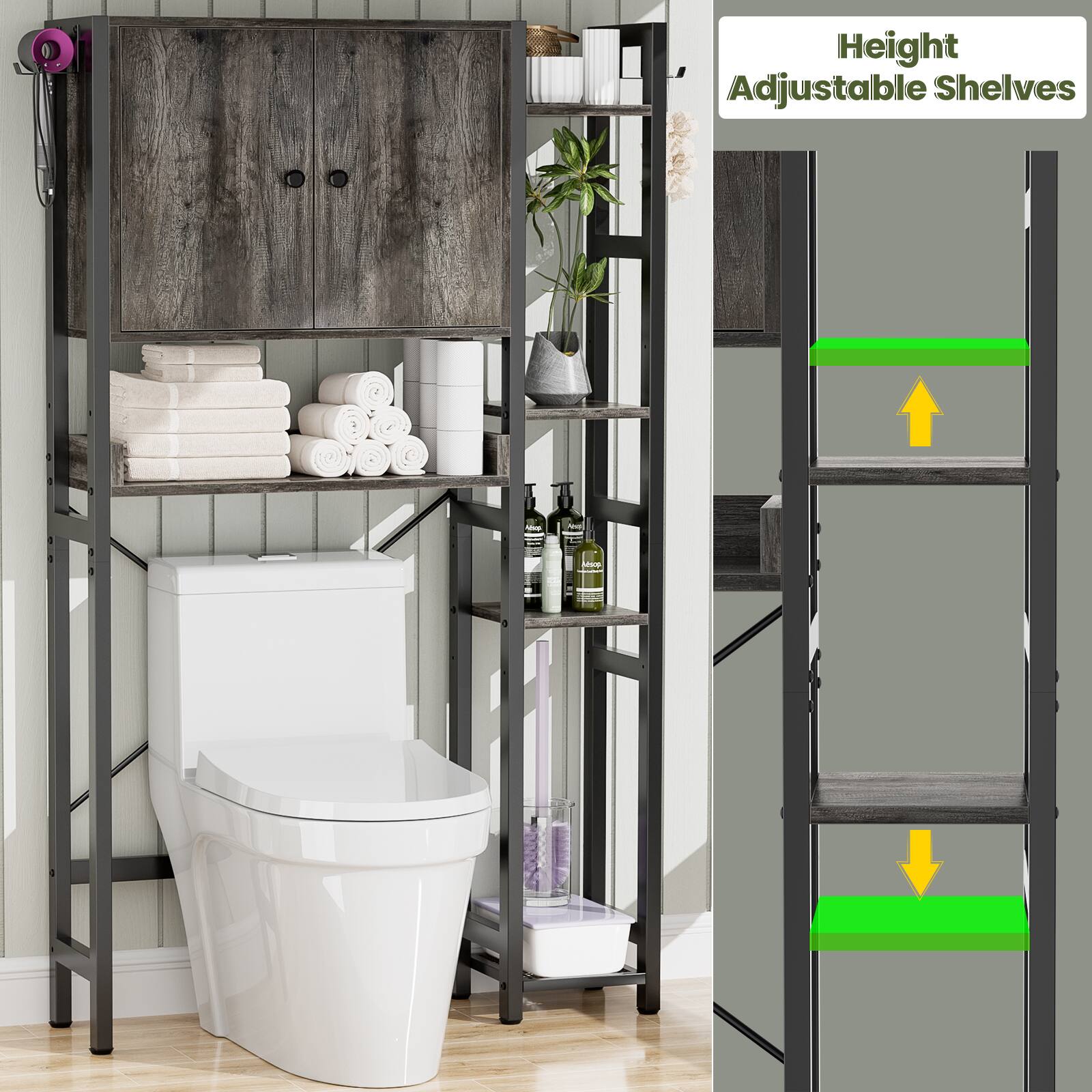 Height Adjustable Shelves