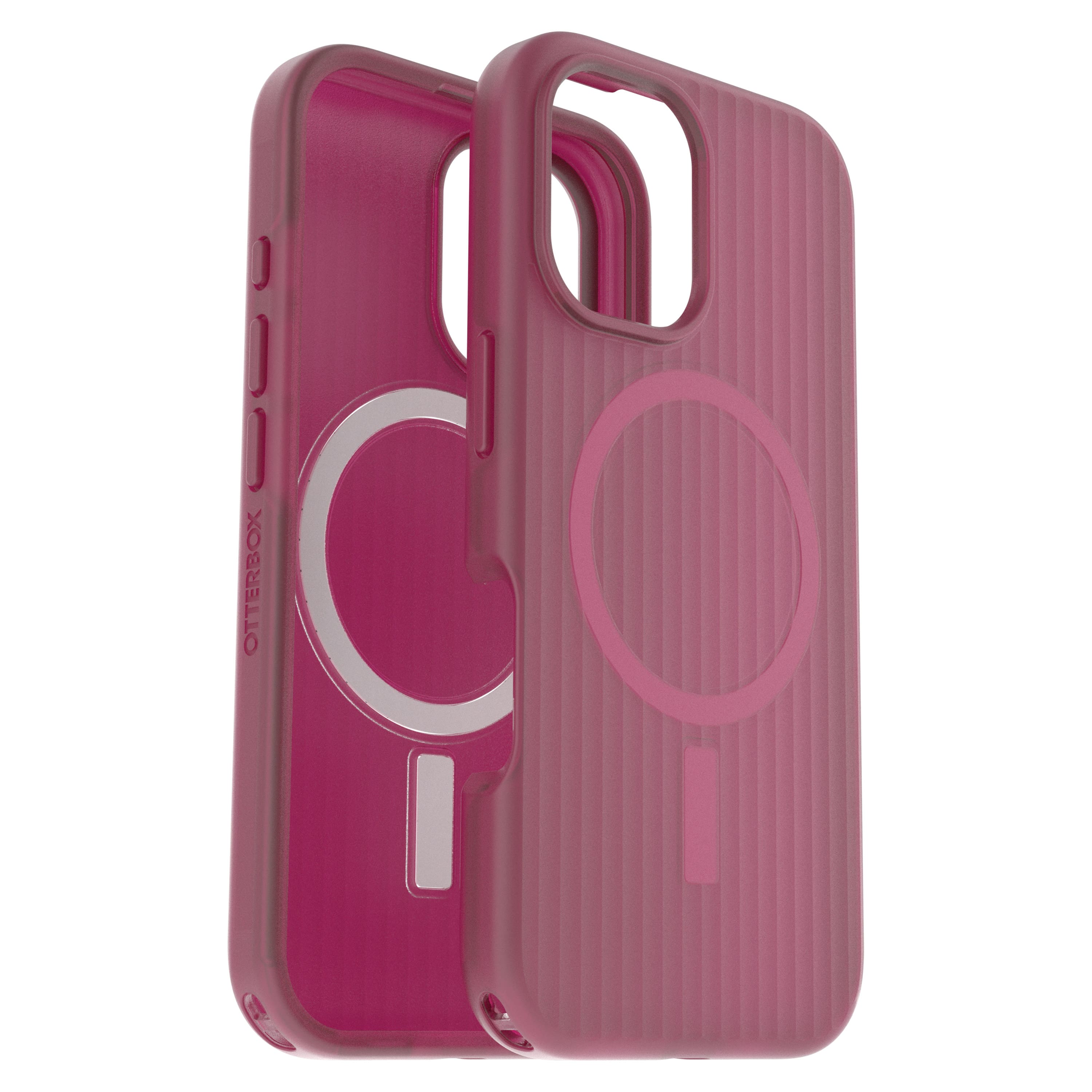OtterBox - Symmetry Series Hard Shell for MagSafe for Apple iPhone 16 - Glass Heart - Front_Zoom