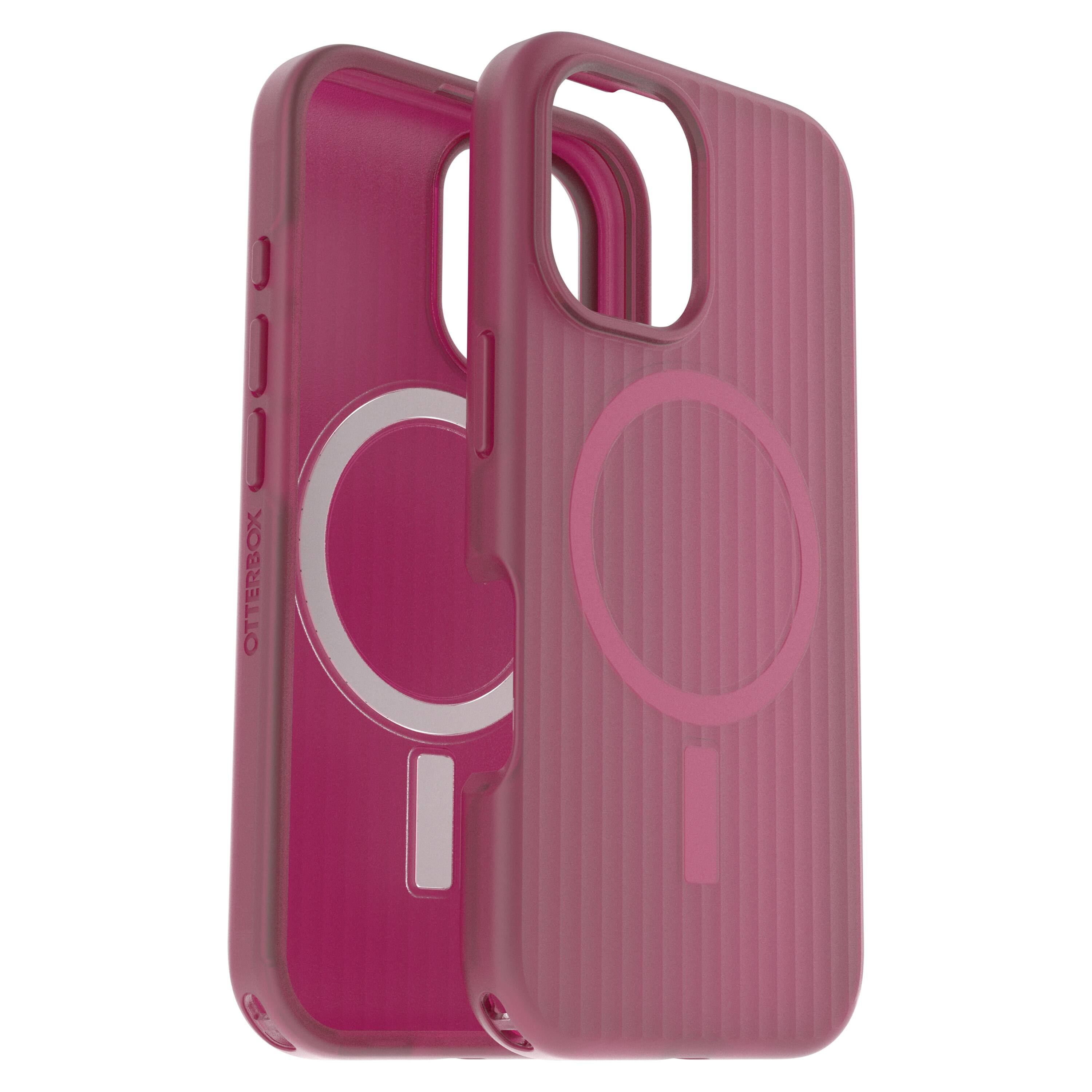 OtterBox - Symmetry Series Hard Shell for MagSafe for Apple iPhone 16 - Glass Heart