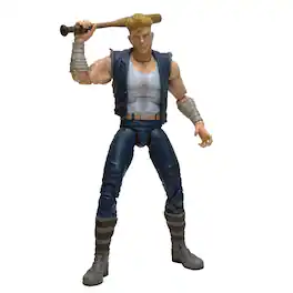 Toynk - Double Dragon Billy Lee 7-Inch Deluxe Action Figure - Blue