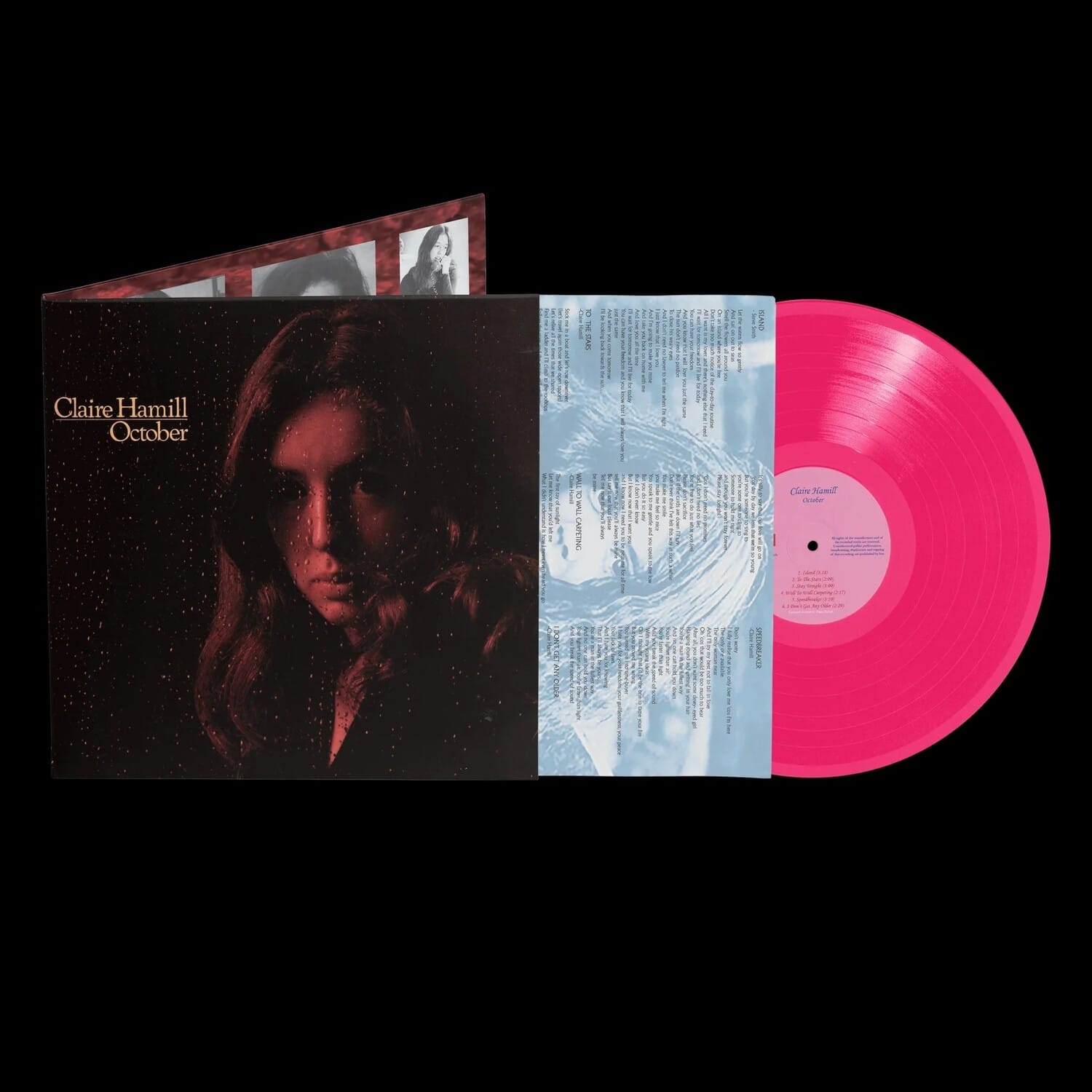 Claire Hamill - October - Pink  - VINYL LP