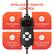 INTELLIGENT REMOTE CONTROL
- Timer Adjustment: 5-30mins
- Five Level Brightness: LO/L1/L2/L3/L4
- On/Off Switch: 1. Constant Light Mode, 2. Pulse Mode, 3. Off
- Four Mode Switching: 660nm/850nm/940nm, 660+850+940nm