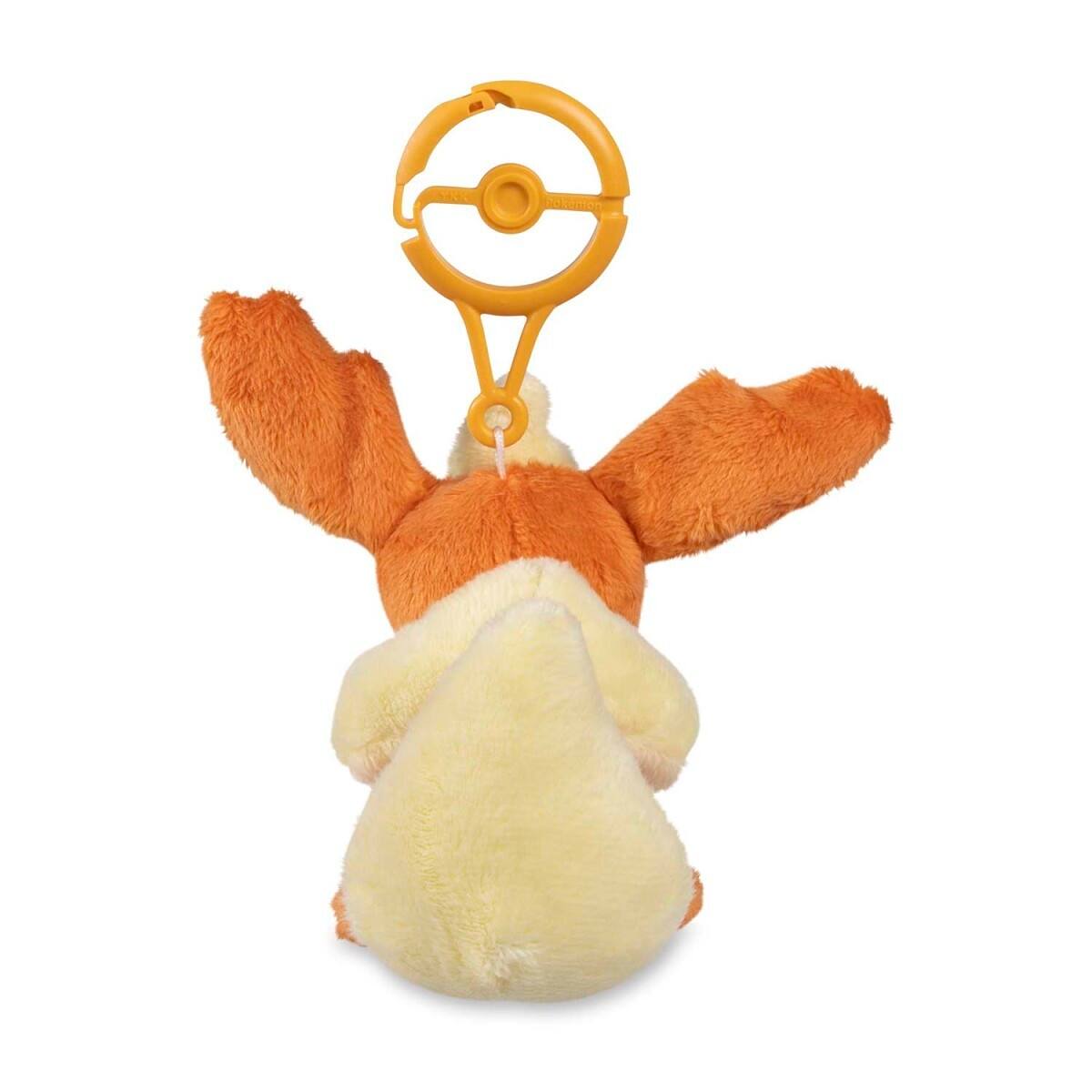 Alt View 3. Pokémon - Pokemon Center Flareon Adventure Partners Plush Key Chain.