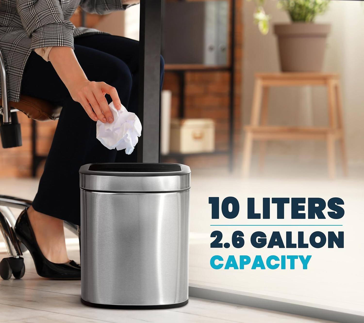 10 LITERS  
2.6 GALLON CAPACITY