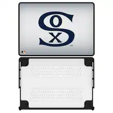 Front. Keyscaper - Chicago White Sox Linen MacBook Case - Pro 14 in - Multicolor.