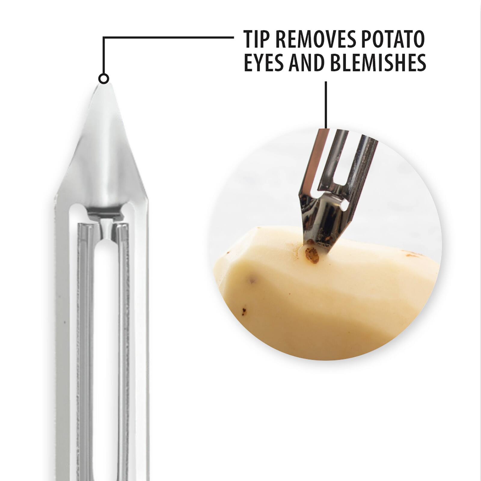 TIP REMOVES POTATO EYES AND BLEMISHES