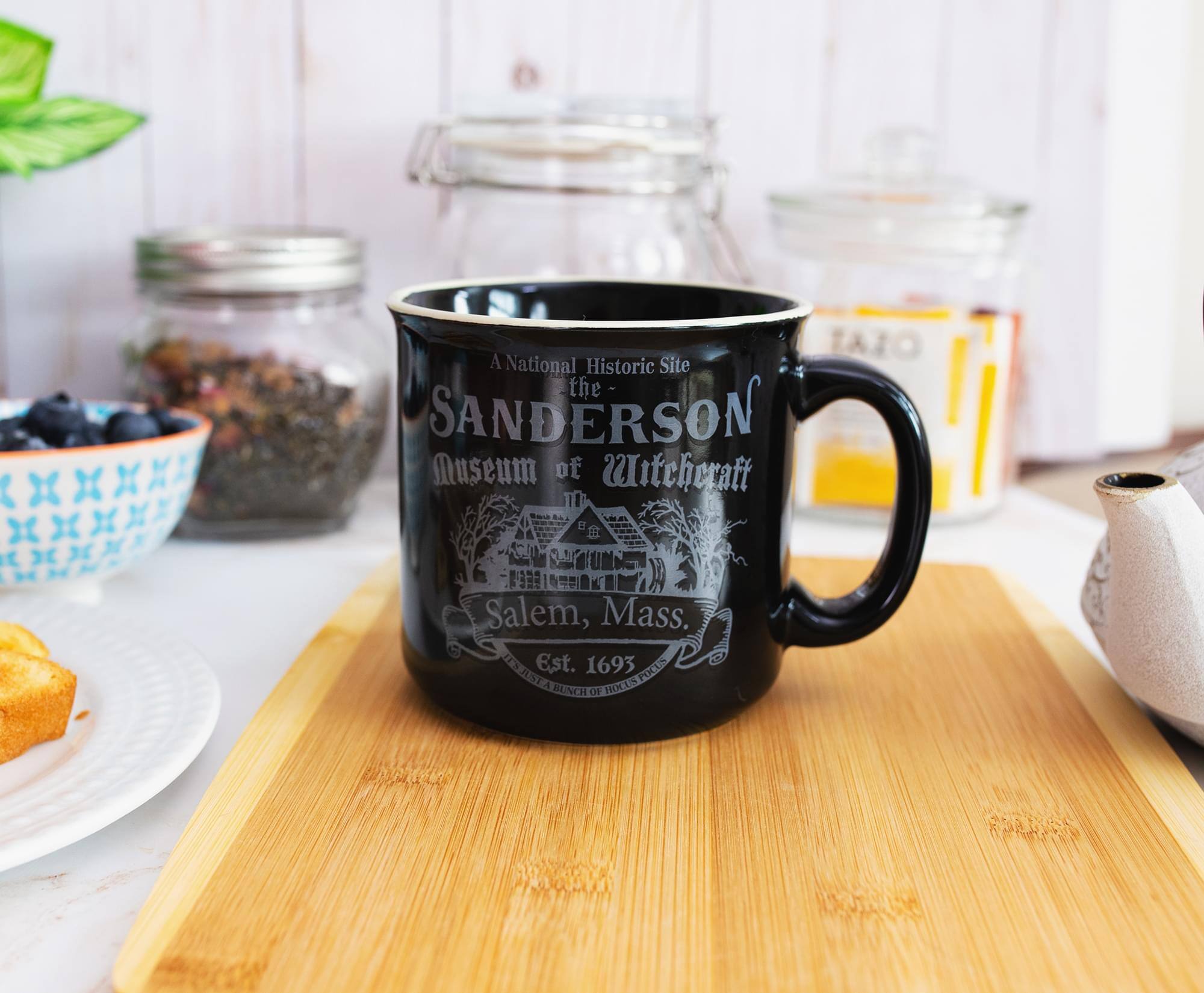 A National Historic Site  
SANDERSON  
Museum of Witchcraft  
Salem, Mass.  
Est. 1693  
A Branch of the