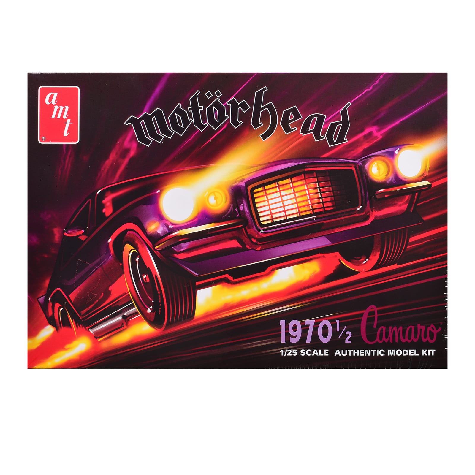 Skill 2 Model Kit 1970 1/2 Chevrolet Camaro "Motorhead" 1/25 Scale Model by AMT