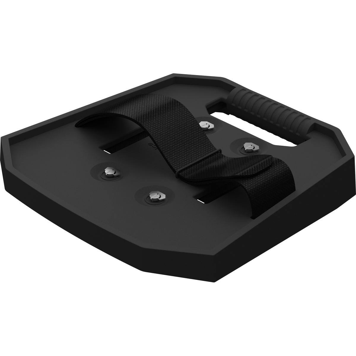 Front. Electro-Voice - Electro-Voice Wireless Receiver Tray for EVERSE 8 Loudspeaker, Black - Black.