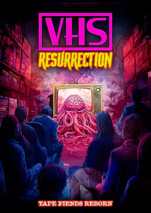Front. VHS Resurrection: Tape Fiends Reborn - DVD.