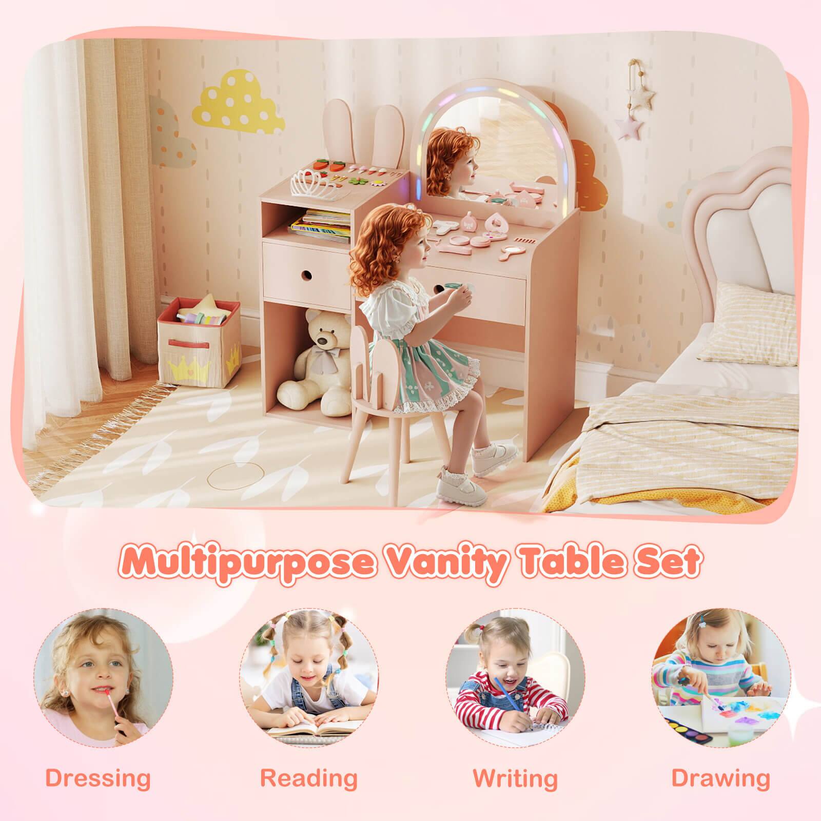 Multipurpose Vanity Table Set

Dressing  
Reading  
Writing  
Drawing