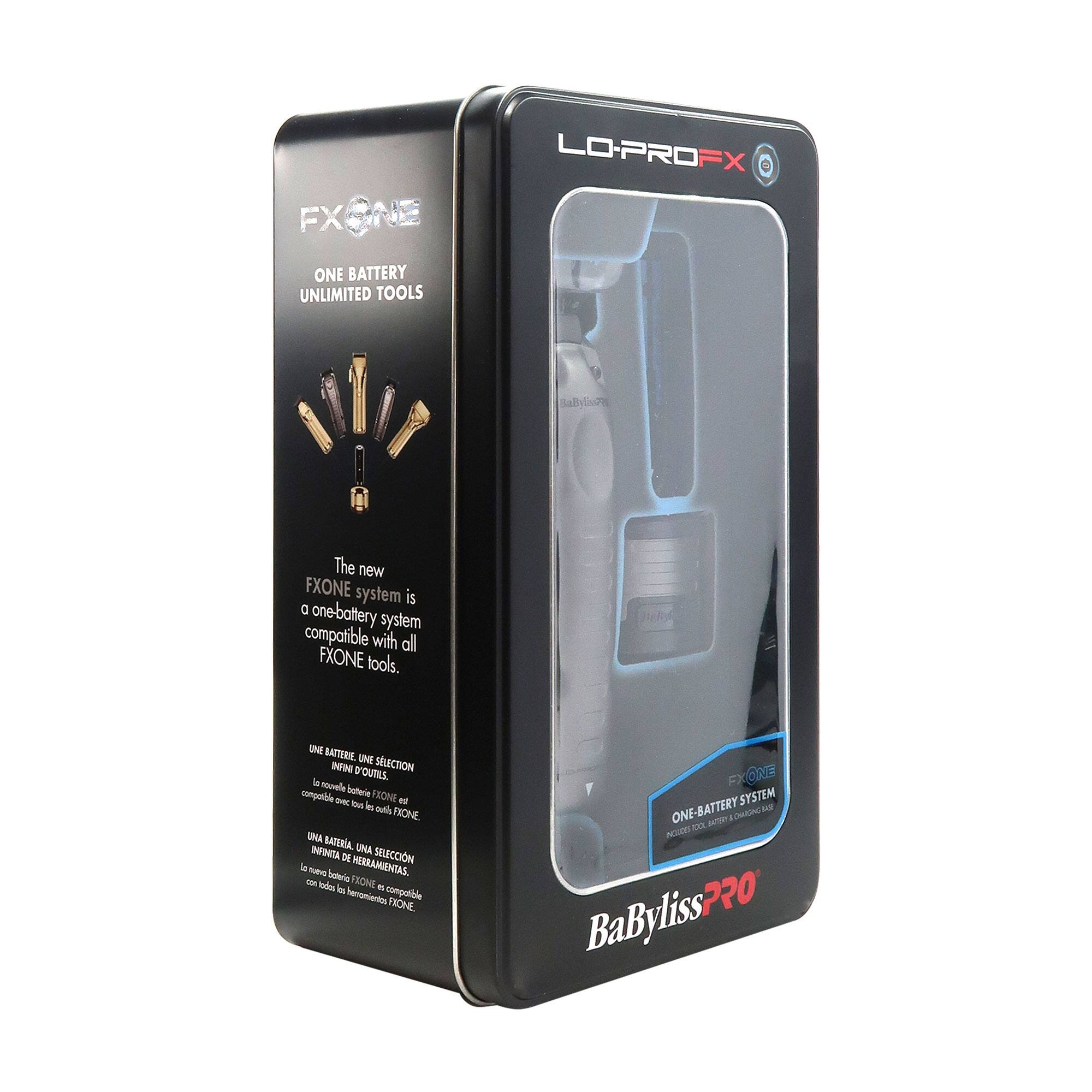 Sure, here is the corrected and grouped text from the image:

---

**FXONE**

**ONE BATTERY UNLIMITED TOOLS**

The new FXONE system is a one-battery system compatible with all FXONE tools.

**LO-PROFX**

**BaByliss PRO**

---

**ONE BATTERY, UNLIMITED TOOLS**

**ONE BATTERY, UNLIMITED TOOLS**

**ONE BATTERY, UNLIMITED TOOLS**

**ONE BATTERY, UNLIMITED TOOLS**

**ONE BATTERY, UNLIMITED TOOLS**

**ONE BATTERY, UNLIMITED TOOLS**

**ONE BATTERY, UNLIMITED TOOLS**

**ONE BATTERY, UNLIMITED TOOLS**

**ONE BATTERY, UNLIMITED TOOLS**

**ONE BATTERY, UNLIMITED TOOLS**

**ONE BATTERY, UNLIMITED TOOLS**

**ONE BATTERY, UNLIMITED TOOLS**

**ONE BATTERY, UNLIMITED TOOLS**

**ONE BATTERY, UNLIMITED TOOLS**

**ONE BATTERY, UNLIMITED TOOLS**

**ONE BATTERY, UNLIMITED TOOLS**

**ONE BATTERY, UNLIMITED TOOLS**

**ONE BATTERY, UNLIMITED TO