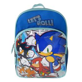 Accessory Innovations Company - Sonic the Hedgehog & Friends "Let's Roll" 16 Inch Backpack - Multi-Colored