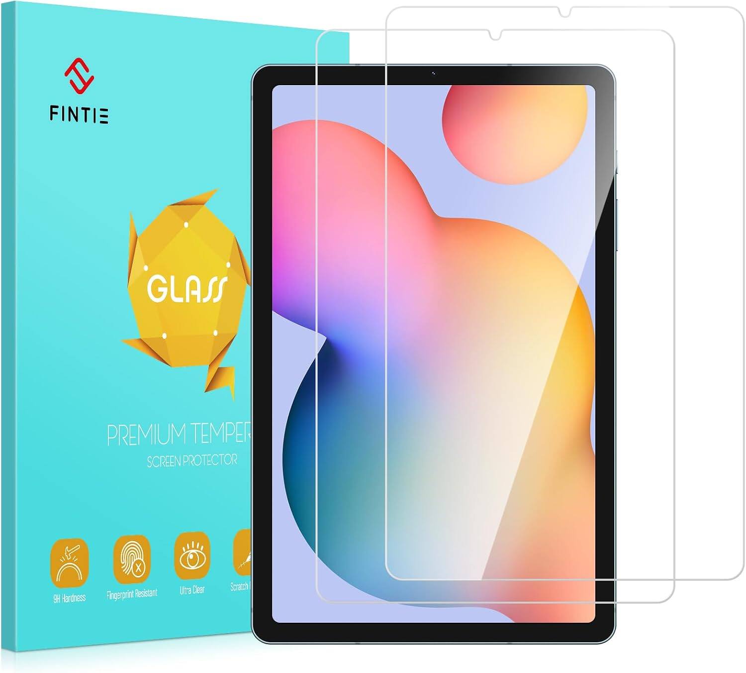 FINTIE  
GLASS  
PREMIUM TEMPERED SCREEN PROTECTOR  
9H Hardness  
X Fingerprint Resistant  
Ultra Clear  
Scratch