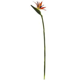 BreeBe - 35'' Bird of Paradise Artificial Flower (Set of 4) - Orange