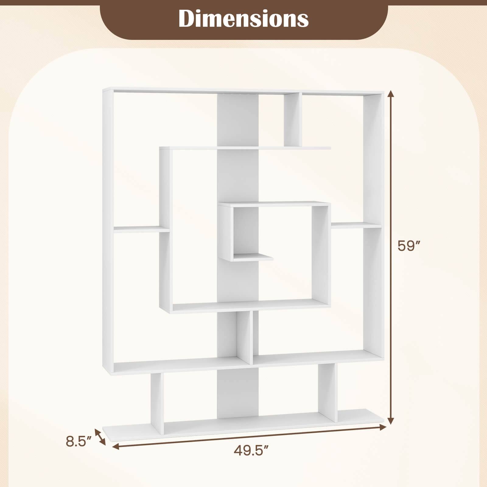 Dimensions  
59" x 49.5" x 8.5"