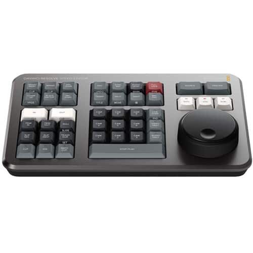 Blackmagic Design - Davinci Resolve Speed Editor with Davinci Resolve Studio (Activation Key) - Gray