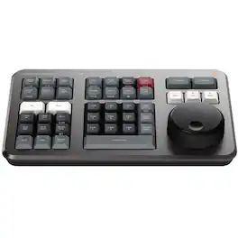 Blackmagic Design - Davinci Resolve Speed Editor with Davinci Resolve Studio (Activation Key) - Gray