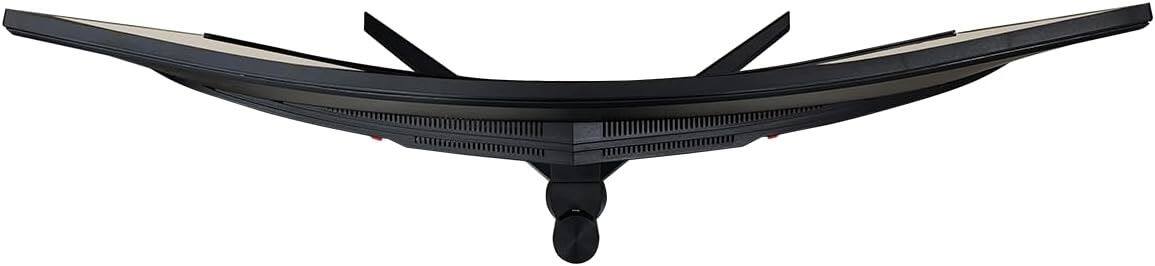 Back. Acer - AOpen Fire Legend 34HC5CU S3 34" UW-QHD LCD Monitor 180Hz 3440x1440 - Black.