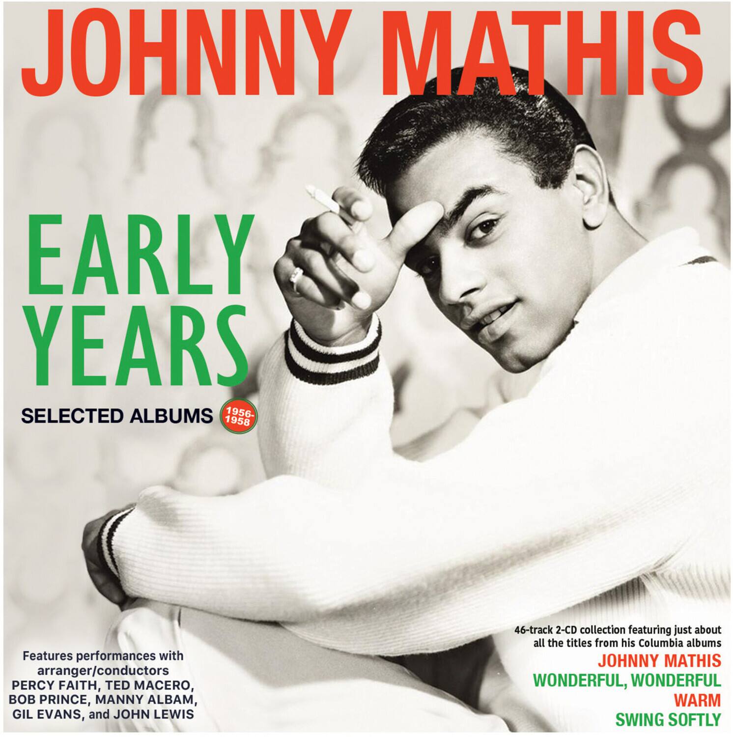 Johnny Mathis - Early Years: Selected Albums 1956-58   - COMPACT DISCS [CD] price history on PriceWatchPro