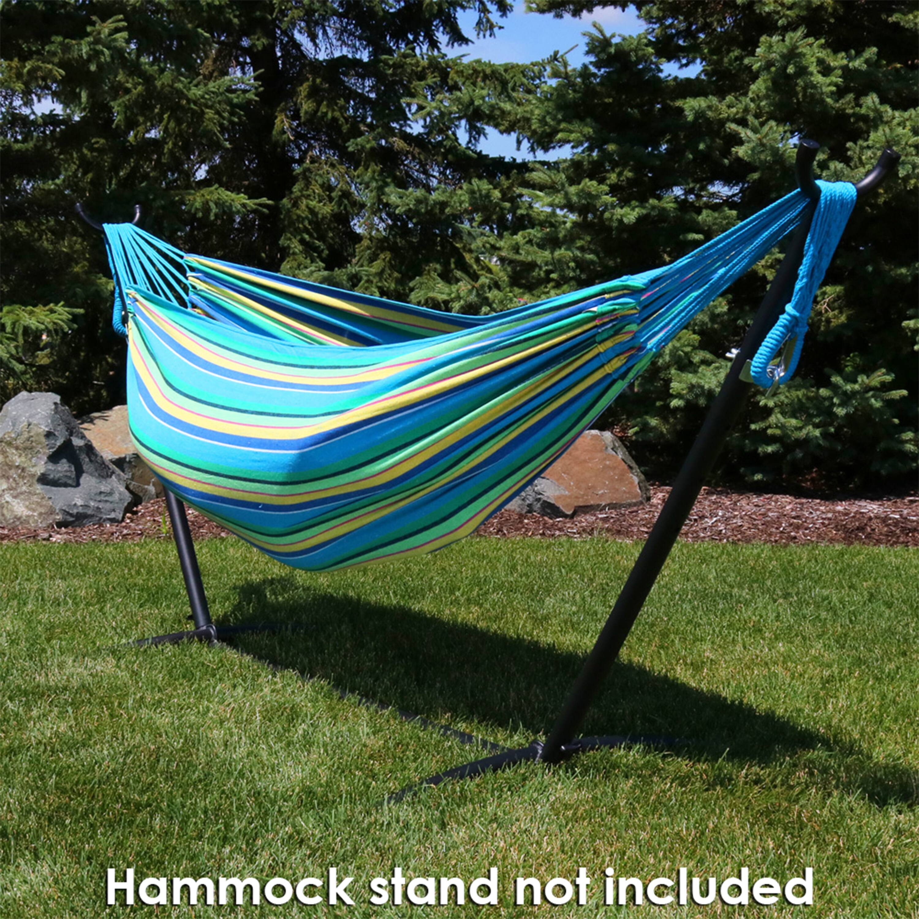 Hammock stand not included