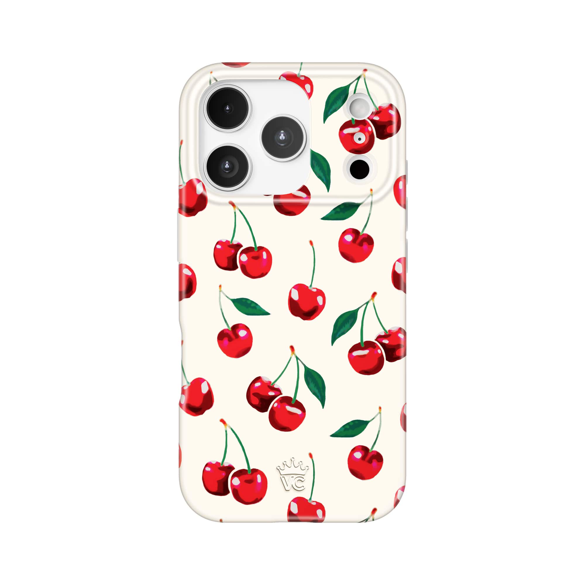 Front. VELVET CAVIAR - MagSafe Case for Apple iPhone 17 Pro - Mon Cheri Cherry.
