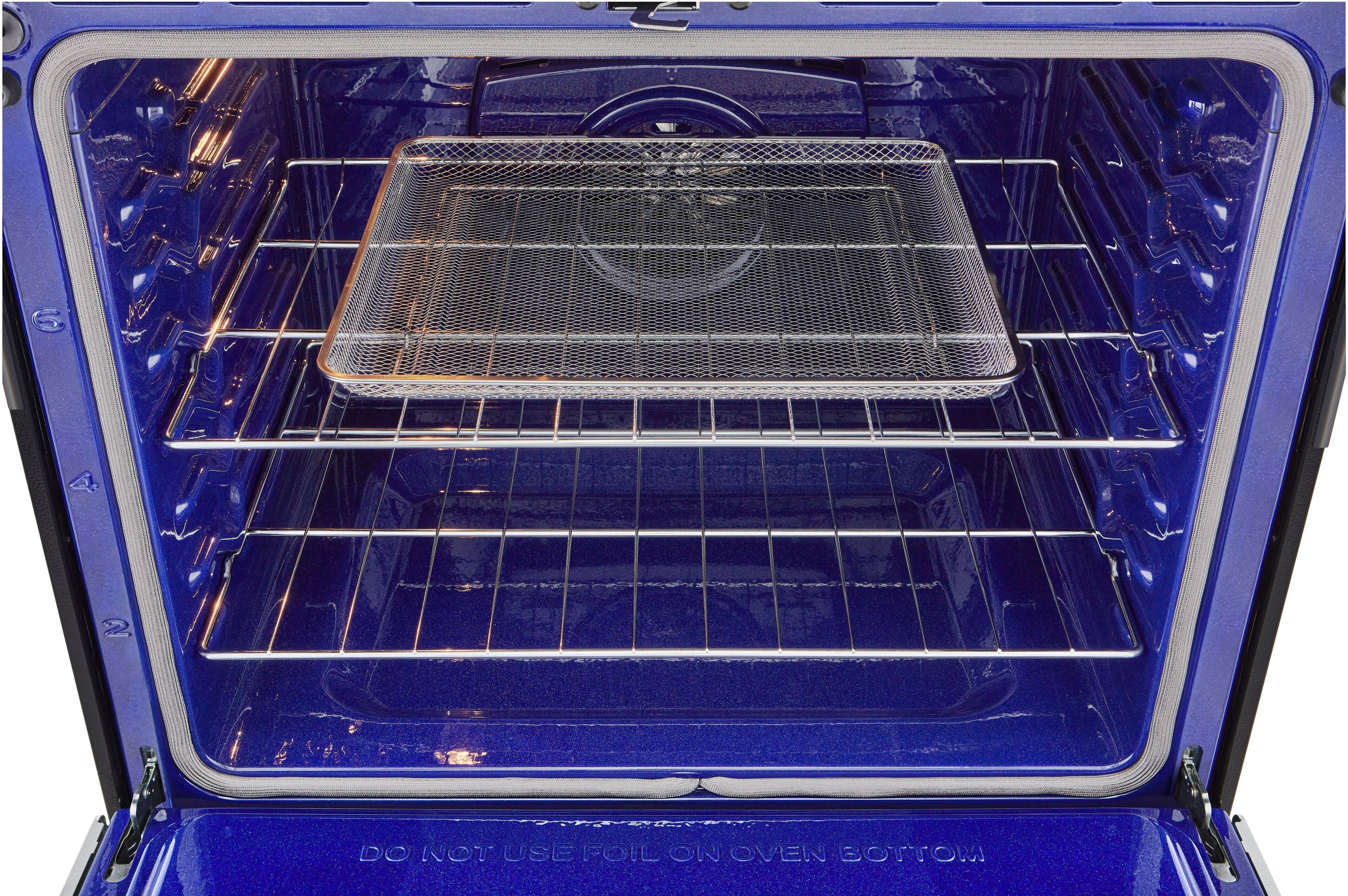 Do not use foil on oven bottom.