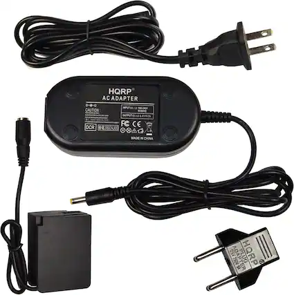 HQRP AC ADAPTER
INPUT: 100-240V 50/60Hz
OUTPUT: 8.5V 2A
CAUTION:
DCR 3892A300
MADE IN CHINA
FC CE
HQRPA