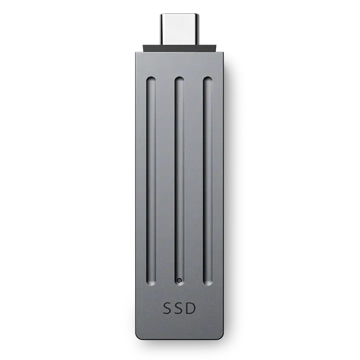 Seagate 1TB External USB Ultra Compact Solid State Drive Black/Silver ...