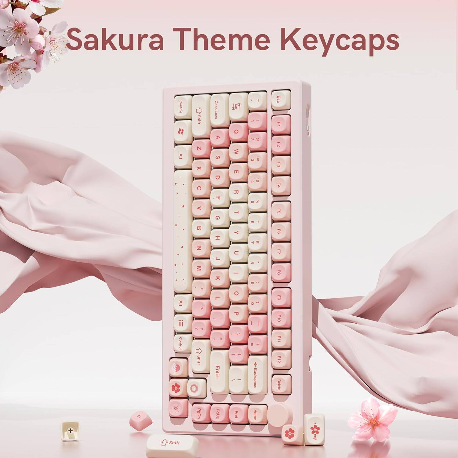Sakura Theme Keycaps

O A Shift N x C < = N M sde Lock A 4D O F G H - I O W E R T Y C I N NO 1 a - i - d . - + . - - Ese F1 F2 F3 Z F3 FE F7 FB Ar - L O - F9 ii d I I F10 Comtrus smif - Enter I - + K F1 Detete PgDo PoUp Fid Home Shif