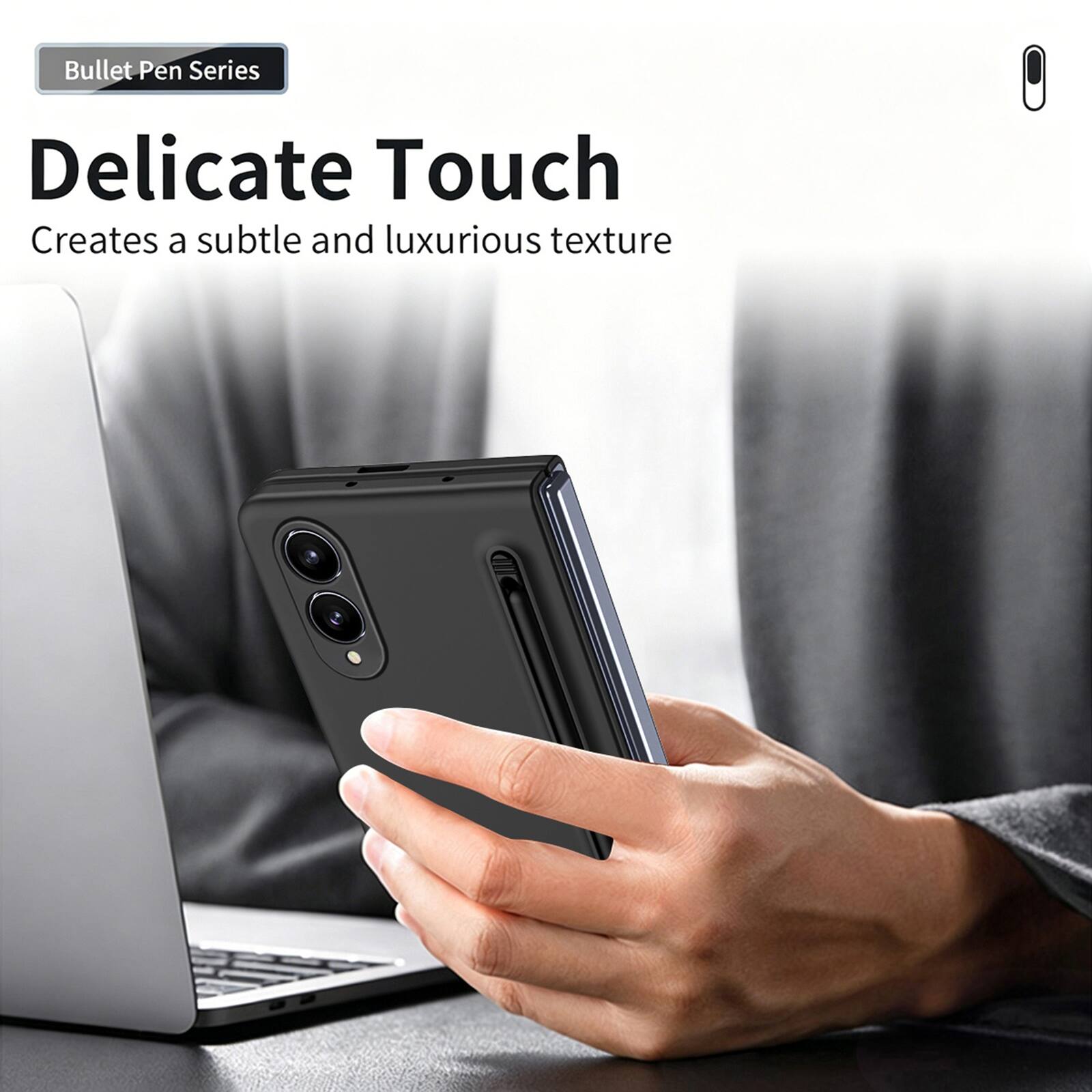 Bullet Pen Series

Delicate Touch  
Creates a subtle and luxurious texture